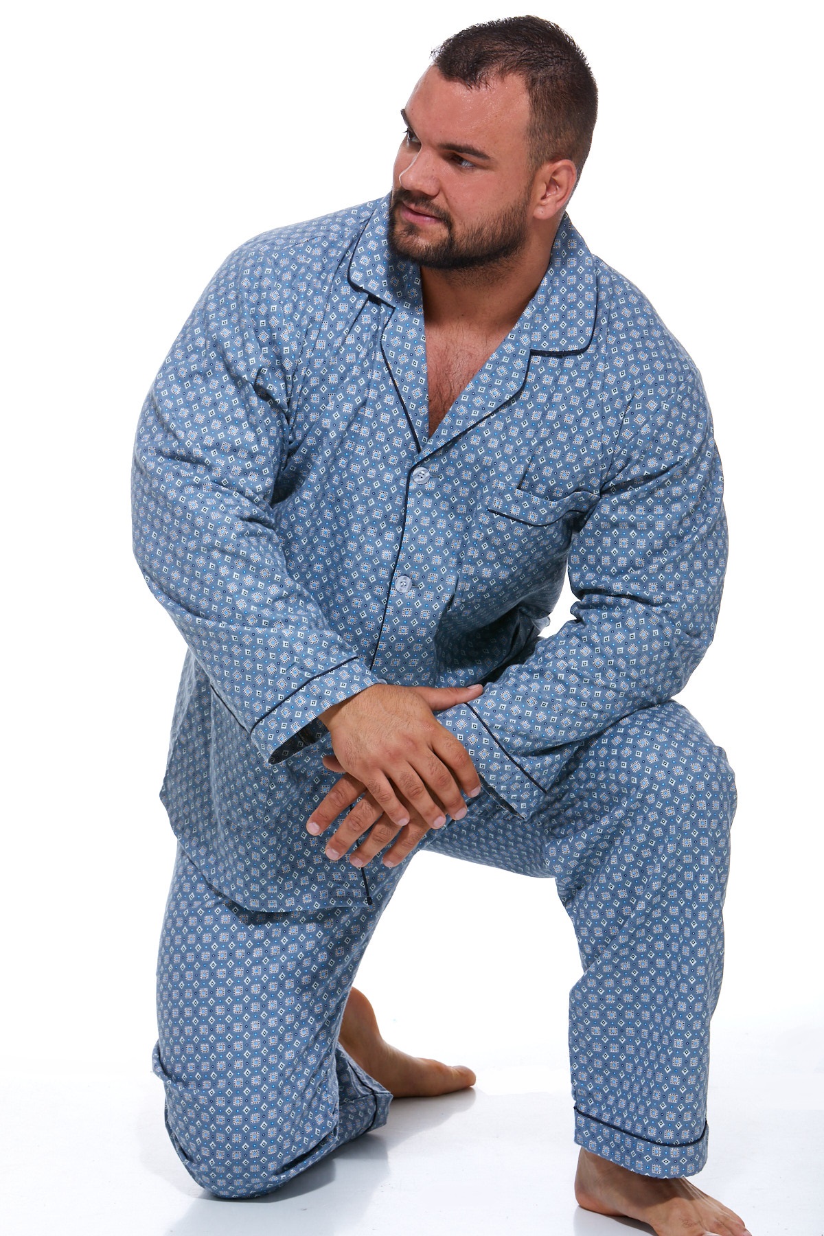 Pánské pyžamo, flanel