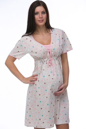 Kojící a těhotenská noční košile