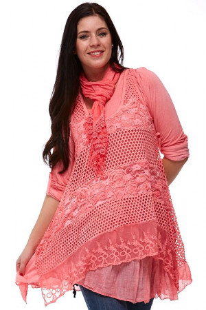 Těhotenská tunika Made in Italy Michela 1A0448