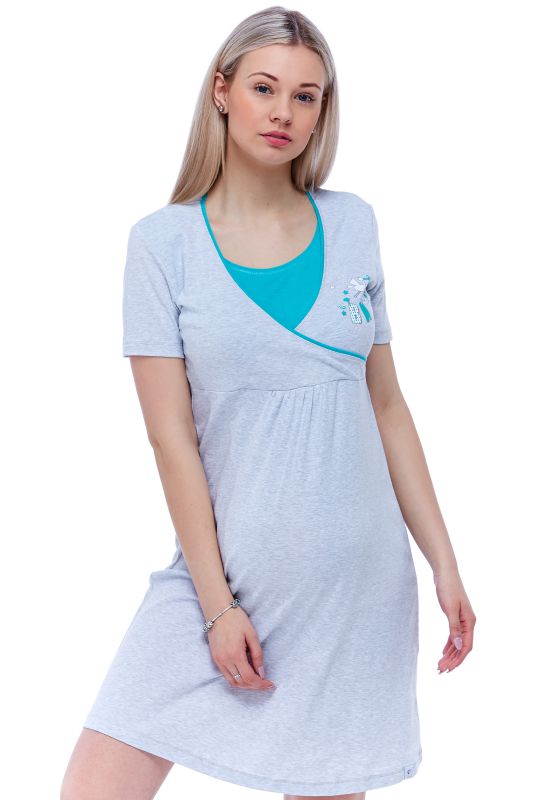 Těhotenská košilka pro diskrétní kojení