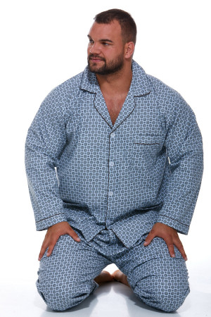 Pánské pyžamo, flanel PAPM067