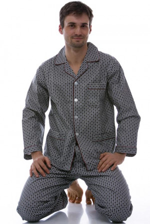 Pánské pyžamo, flanel PAPM436