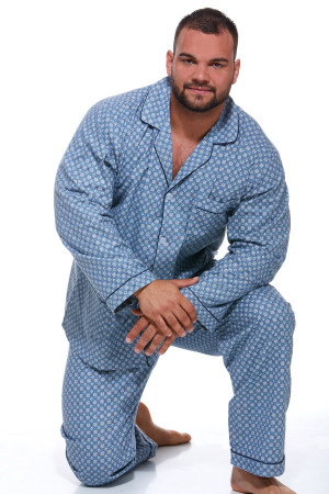 Pánské pyžamo, flanel PAPM029