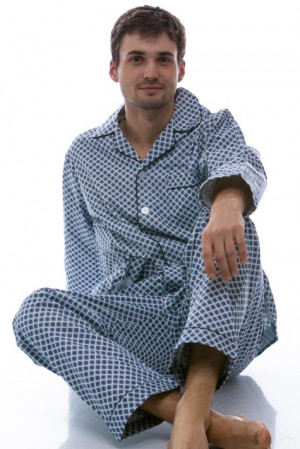 Pánské pyžamo, flanel 1P0438