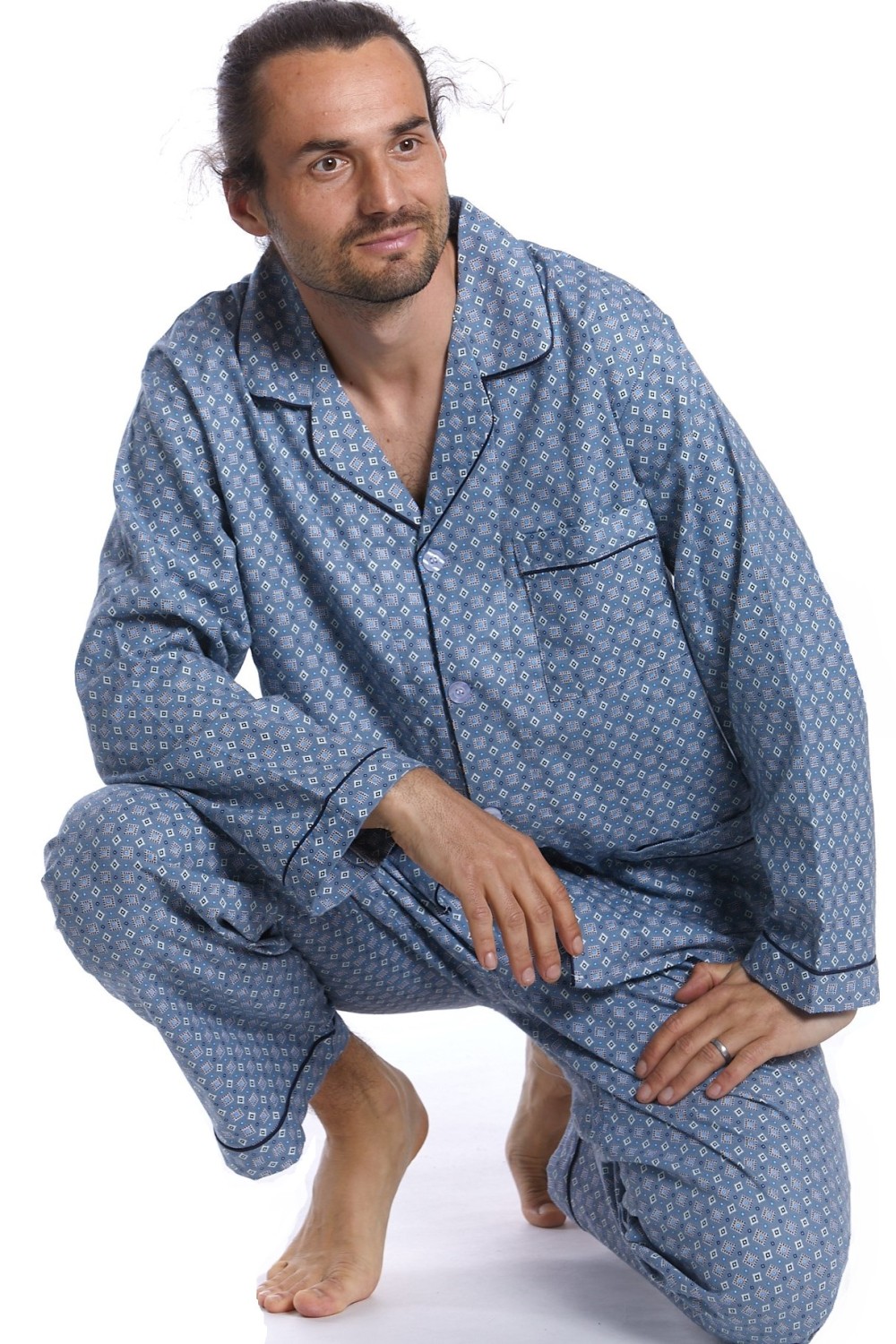 Pánské pyžamo, flanel