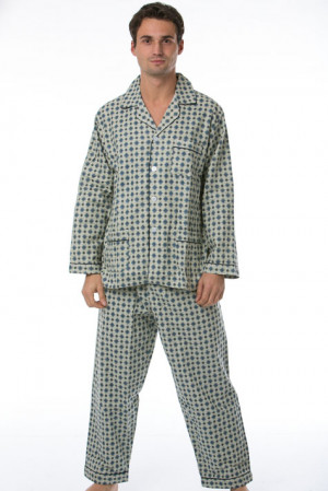Pánské pyžamo, flanel 1P0478