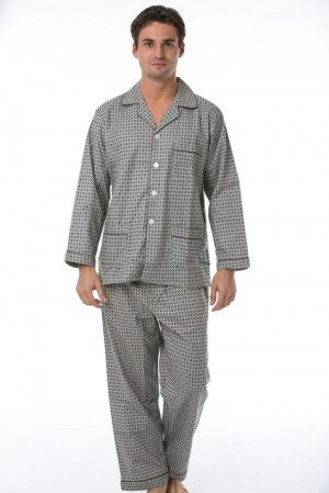 Pánské pyžamo, flanel 1P0479