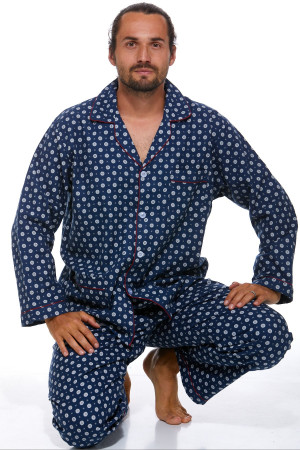 Pánské pyžamo, flanel
