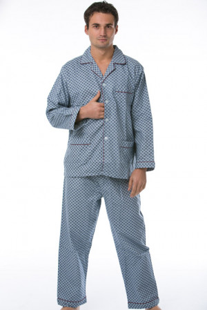 Pánské pyžamo, flanel 1P0613