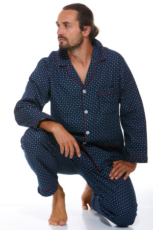 Pánské pyžamo, flanel 1P0453