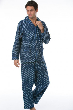 Pánské pyžamo, flanel 1P0450