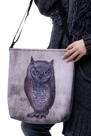 Kabelka Felt Bag - Owl 1KA0015
