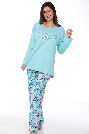 Dámské pyžamo comfort teplé 1B1017