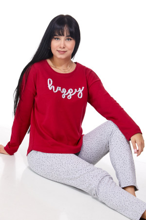Dámské pyžamo comfort teplé 1B0990