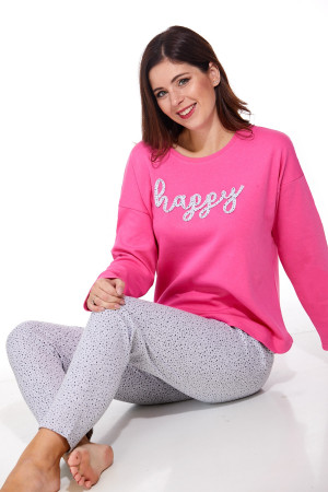Dámské pyžamo comfort teplé 1B0989