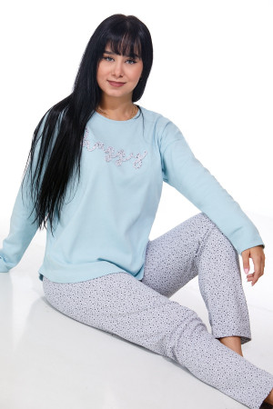 Dámské pyžamo comfort teplé 1B0982