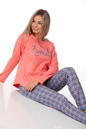 Dámské pyžamo comfort teplé 1B0983