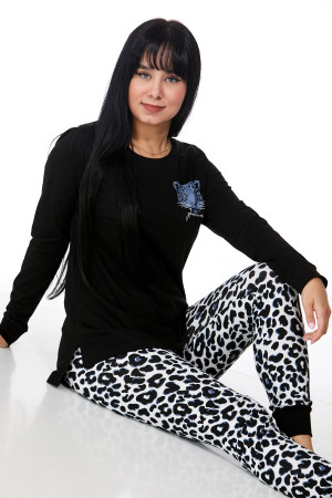 Dámské pyžamo comfort legins 1B0930