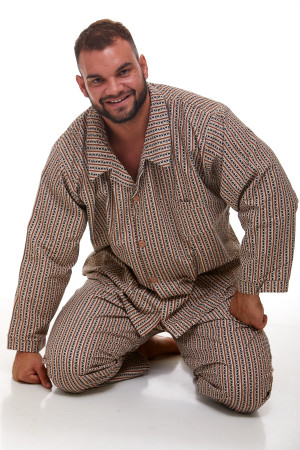 Pánské pyžamo teplé 1P1015