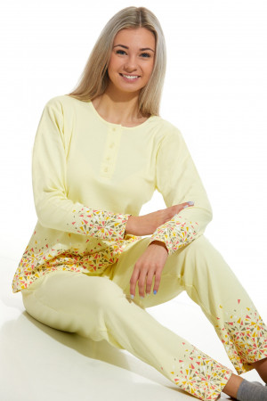 Dámské pyžamo comfort teplé 1B1026