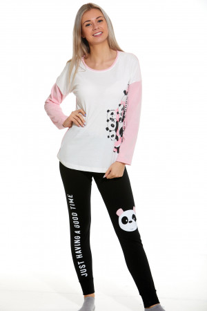Dámské pyžamo comfort Panda 1B1029