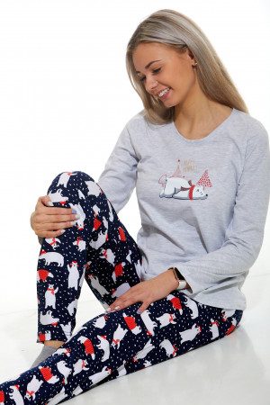 Dámské pyžamo comfort Lední méďa 1B1041