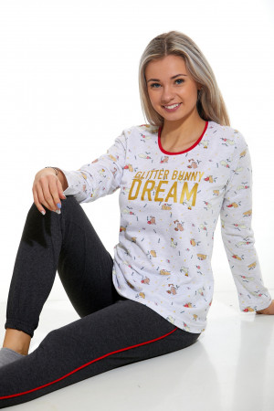 Dámské pyžamo comfort Vánoční