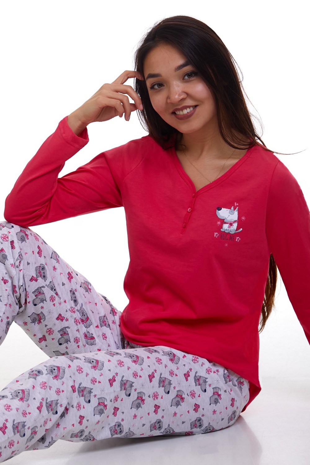 Dámské pyžamo comfort Pejskové 1B1074