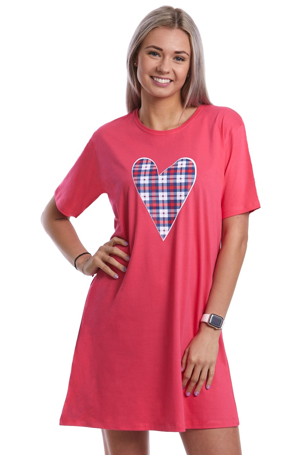 Noční košilka pro ženy Heart sign