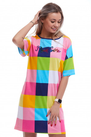 Košilka na spaní pro ženy či dívky Rainbow 1C2485