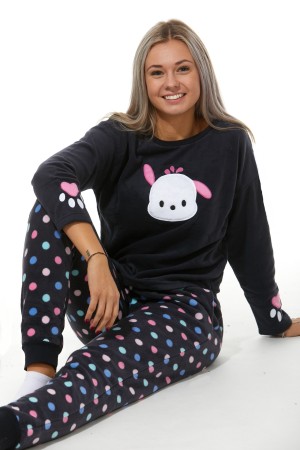 Pyžamo teplé pro ženy - fleece 1Z1017