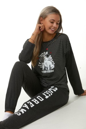 Pyžamo dámské s Pejskem 1B1347