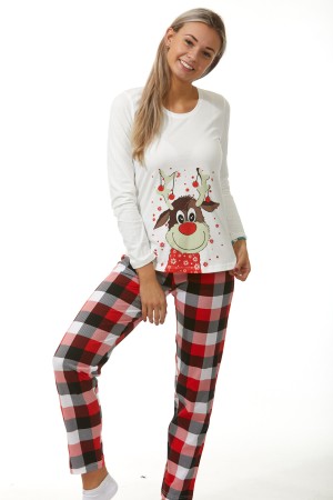 Pyžamo dámské Vánoční