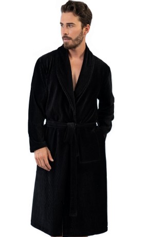 Župan pro muže Elegantní z BAVLNY