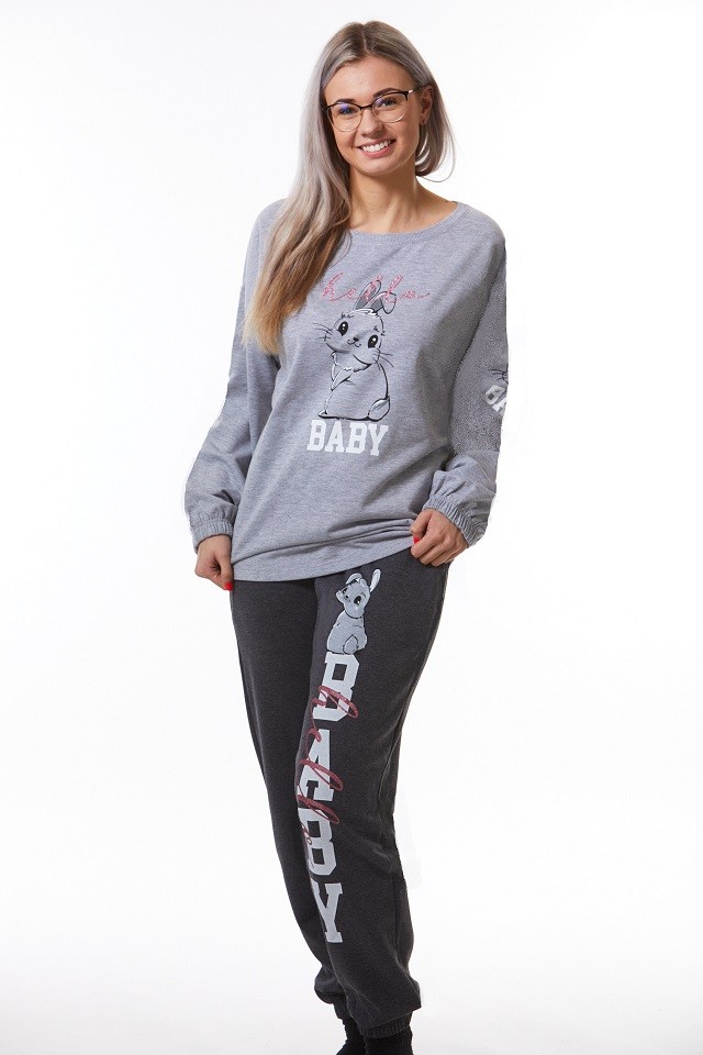 Luxusní hřejivé dámské pyžamo Baby Hello