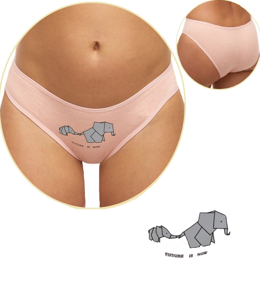 Dívčí meruňkové kalhotky Elephants