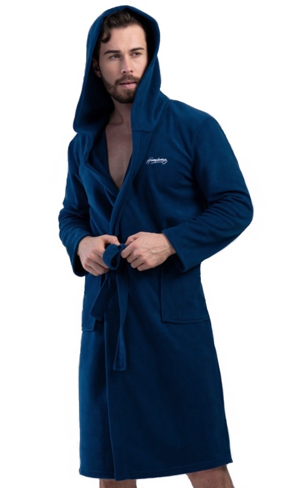 Župan pánský teplý fleece elegantní 1Z1192
