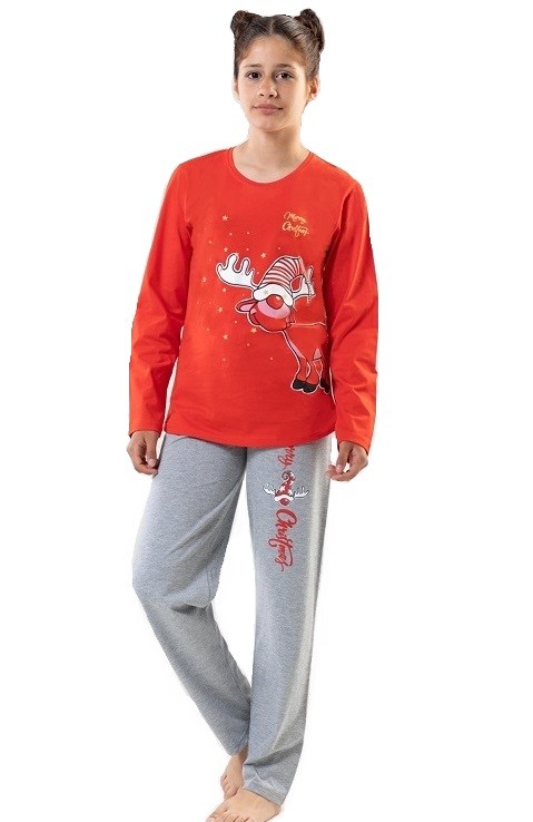 Dívčí pyžamo Merry Christmas Vánoční Sob
