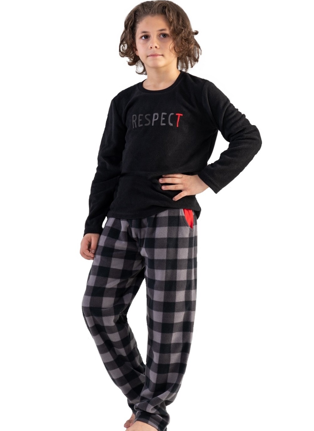 Extra teplé pyžamo klučičí Respect 1T0405