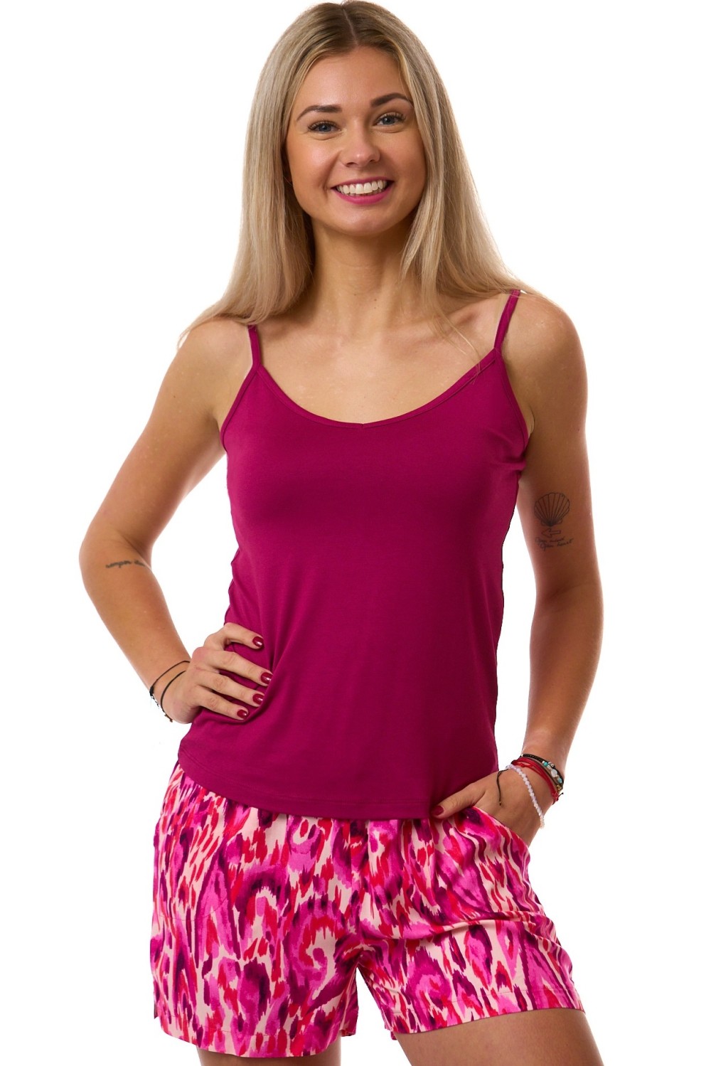 Dámské pyžamo Magenta