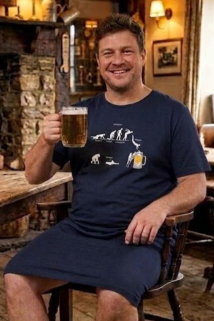 Pánská noční košile 